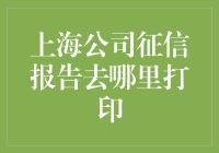 上海公司征信报告打印指南：一小时速成教程