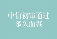 中信银行信用卡初审通过后，面签流程详解与建议