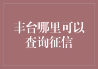 丰台居民如何便捷查询个人征信？一站式解决之道