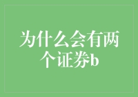 为什么会有两个证券B？——一只证券B的自我救赎记