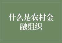 农村金融组织：给乡村带来金光大道的神秘组织