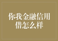 你我金融信用借的那些事儿：从借钱到还钱，一场华丽的冒险记