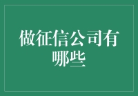 探索征信公司：构建信用体系的基石