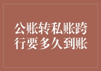 公账转私账：跨行转账到账时间揭秘