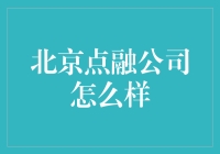 北京点融公司评测：金融科技领域的开拓者