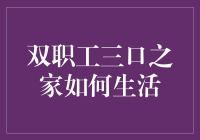 双职工三口之家的生活艺术：高效协作与从容应对