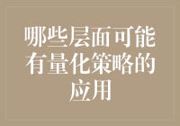 量化策略在金融、科技与管理领域的多层面应用