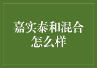 嘉实泰和混合：稳健投资策略的典范