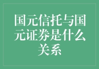 信托与证券：国元信托与国元证券的深度解析