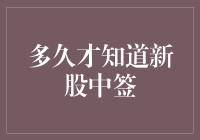 多久才知道新股中签？解析新股中签公告发布流程与影响因素