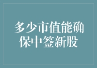 真相：多少市值能确保中签新股？别做梦了，这个数字你永远也达不到！