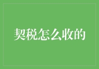 契税全面解析：征收标准与缴纳指南