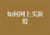 如何在网上购买新股：把握投资机遇的全面指南