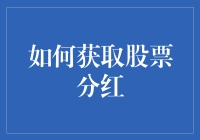 股票分红：透过公司治理的红利之窗