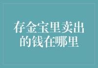 你问存金宝里卖出的钱去哪里了？我去，这可真是个世纪难题！