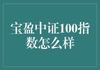 看懂宝盈中证100指数，就像泡一杯不加糖的黑咖啡