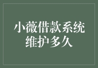 小薇借款系统维护：一场激烈的数字舞蹈与人类耐心的较量