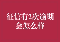 逾期两回，征信黑历史如何挽救？