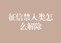 解除征信禁入类的四大策略：重塑信用，开启新生活