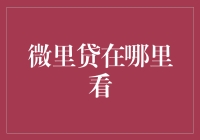 微里贷在哪里查看？微里贷平台使用指南与注意事项