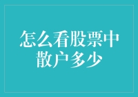 股市中的散户：如何判断其影响？