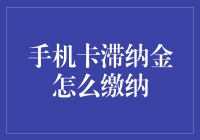 手机卡滞纳金缴纳指南：从被罚到成为人生赢家的捷径