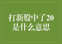 中了‘新股’，竟然是这个意思？