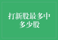 打新股最多中多少股：理论与实践探析