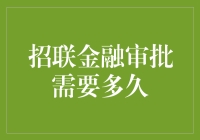 招联金融审批：速度与便捷的完美结合