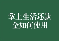 还了钱，手里空空如也？别担心，教你如何巧用掌上生活还款金！