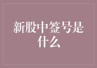 新股中签号：理解中国股市独特魅力的窗口