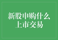 新股申购与上市交易：投资者必知的策略与技巧