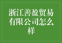 浙江善盈贸易有限公司：一家怎样的企业？