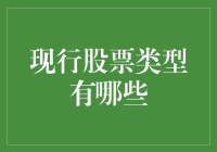 现行股票类型：探索成熟与新兴的投资领域