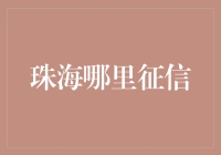 珠海市个人和社会征信报告查询流程详解与注意事项