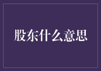 从股东到东哥：一场隐秘的金融江湖