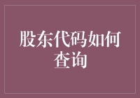 何以解忧？股东代码查询来缓解