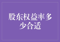 股东权益率：寻找企业财务健康的黄金比例