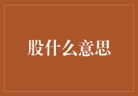 股：从基础概念到投资实践的深度解析