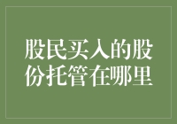 股民买入的股份：托管在哪里？——股神的神秘保险箱