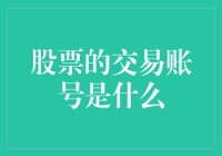 股票的交易账号是什么？难道是股市里的股票户口本？