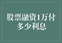 股票融资1万付多少利息：揭秘背后的利率计算与融资策略