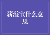 薪溢宝：那个让工资条都笑出声的神奇存在