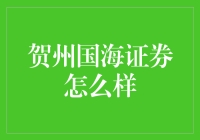 贺州国海证券：金融市场的专业服务与创新实践