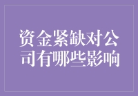 资金紧缺对公司运营的影响及其应对策略