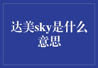 穿越云端的达美天空：探索航空旅行中的达美sky含义