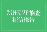 郑州查询征信报告的最佳途径：全方位指南