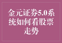 揭秘！金元证券5.0系统怎么看股票走势？