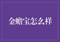 金蟾宝：一种新兴的投资理财方式分析