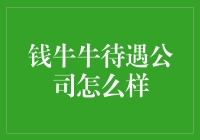 钱牛牛待遇公司怎么样？全面解析钱牛牛员工福利与企业文化